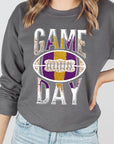 Game Day with Football Graphic Fleece Sweatshirts