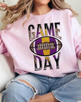 Game Day with Football Graphic Fleece Sweatshirts