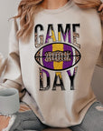 Game Day with Football Graphic Fleece Sweatshirts