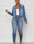 Women's Fashion Denim Jacket by Claude