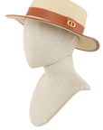 Straw Fashion Hat With Strap