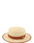 Straw Fashion Hat With Strap