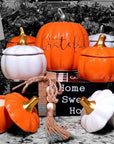 Pumpkin Soy Wax Candle - ORANGE