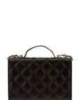 Diamond Quilted Rectangle Shape Crossbody Bag