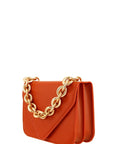 Envelope Style Chain Handle Crossbody Bag