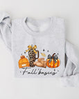 Fall Basics Graphic Fleece Sweatshirts