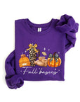 Fall Basics Graphic Fleece Sweatshirts