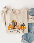 Fall Basics Graphic Fleece Sweatshirts