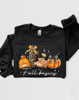 Fall Basics Graphic Fleece Sweatshirts