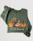 Fall Basics Graphic Fleece Sweatshirts