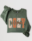 Cozy Season Graphic Fleece Sweatshirts