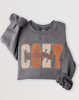 Cozy Season Graphic Fleece Sweatshirts