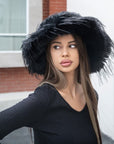 Fluffly Faux Fur Bucket Hat