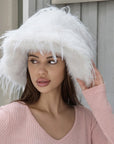 Fluffly Faux Fur Bucket Hat