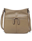 Front Zip Pocket Crossbody Bag