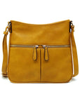 Front Zip Pocket Crossbody Bag