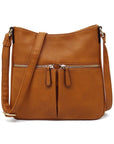 Front Zip Pocket Crossbody Bag