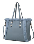 MKF Liza with Faux Fur Women Tote Bag by Mia K