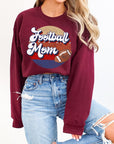 Gameday Fall Football Mom Graphic Sweatshirt