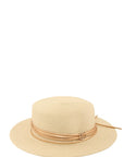 Straw Fashion Hat With CG Knot Accent