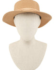 Straw Fashion Hat With CG Knot Accent