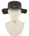 Straw Fashion Hat With CC Buckle