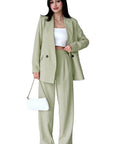 Women's Fashion Blazer Suit Set by Claude