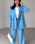 Women's Fashion Blazer Suit Set by Claude