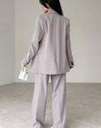 Women's Fashion Blazer Suit Set by Claude