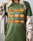 Fruits of The Spirit Christian Pumpkin Graphic Tee