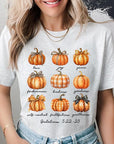 Fruits of The Spirit Christian Pumpkin Graphic Tee