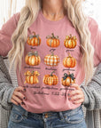 Fruits of The Spirit Christian Pumpkin Graphic Tee