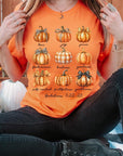 Fruits of The Spirit Christian Pumpkin Graphic Tee