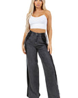 Women's Fashion Casual Style Denim Pants by Claude