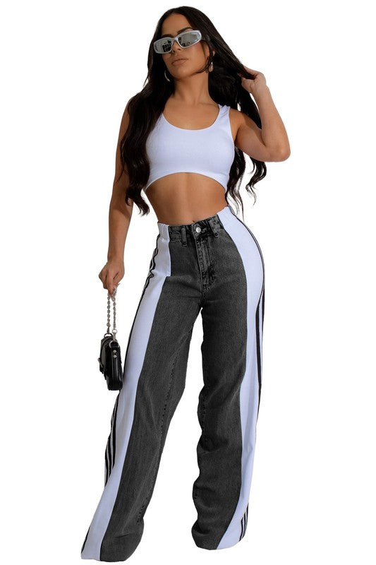 Women&#39;s Fashion Casual Style Denim Pants by Claude