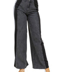 Women's Fashion Casual Style Denim Pants by Claude