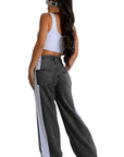 Women's Fashion Casual Style Denim Pants by Claude