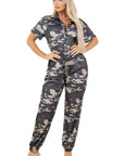 Women's Camouflage Fashion Jumpsuit by Claude