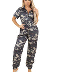 Women's Camouflage Fashion Jumpsuit by Claude