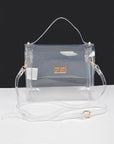 Cleared Transparent Crossbody Stadium Bag