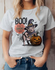 Boo Who's Oinking There, Halloween Graphic Tee