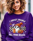 I Ghost People Graphic Fleece Sweatshirts