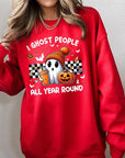 I Ghost People Graphic Fleece Sweatshirts