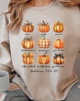 Fruits of The Spirit Pumpkin Graphic Sweatshirts