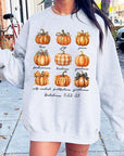 Fruits of The Spirit Pumpkin Graphic Sweatshirts