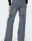 Women's Fashion Casual Style Denim Pants by Claude