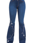 GJG Denim Santa Fe Bell Bottom Jean