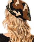 Camouflage Knitted Beret