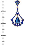 Crystal Drop Formal Chandelier Earrings