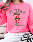 Mistletoe & Martinis Graphic Fleece Sweatshirts